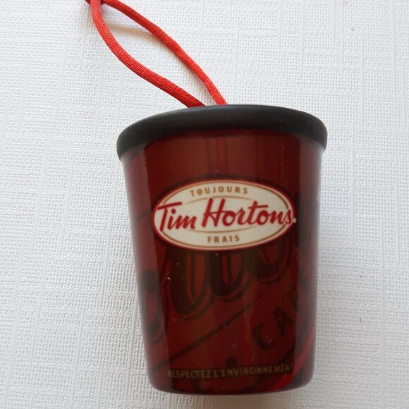 2010 Tim Hortons Coffee Mug Ornament Tim Horton's - Picture 1 of 4